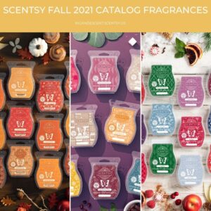 SCENTSY FALL 2021 CATALOG FRAGRANCE LIST