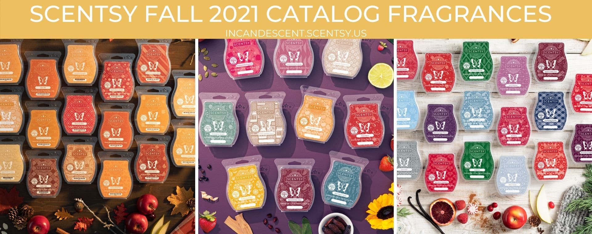 SCENTSY FALL 2021 CATALOG FRAGRANCES