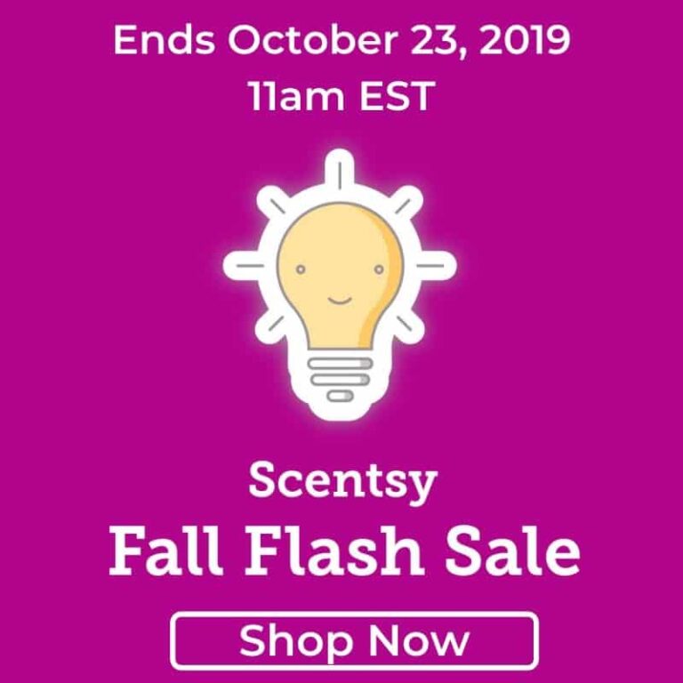 SCENTSY FALL FLASH SALE OCTOBER 2019 SHOP NOW