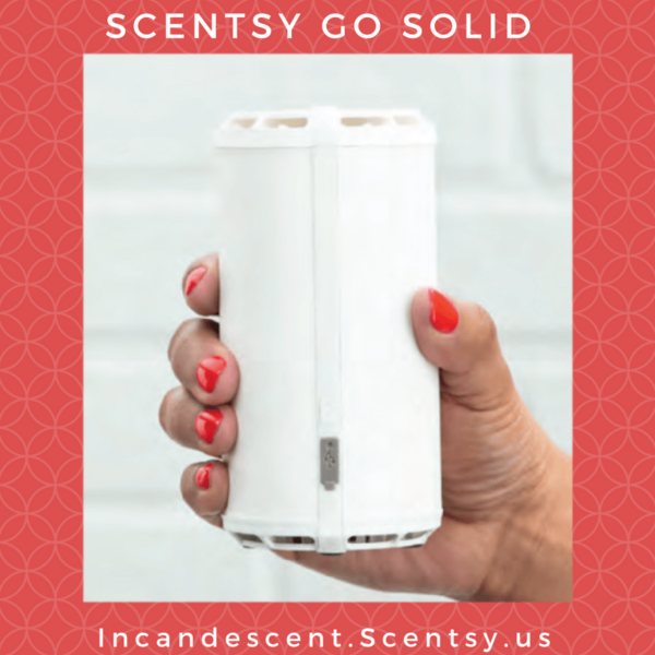 Scentsy Air Go+ Solid White | Fragrance on the Go