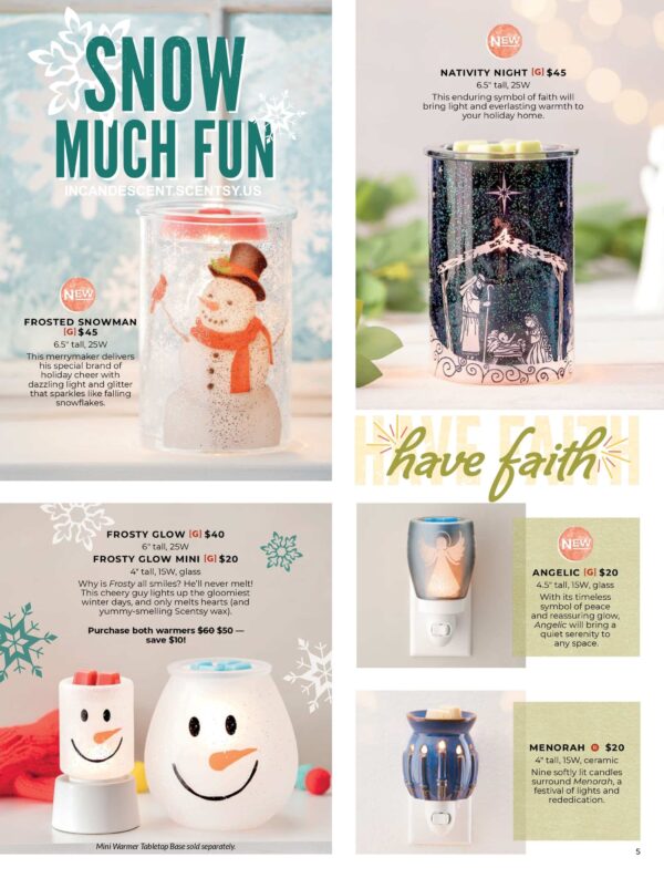 SCENTSY HOLIDAY 2019 COLLECTION PAGE 2