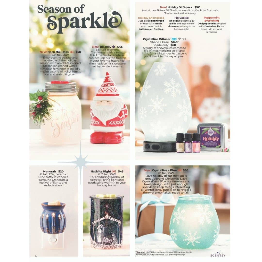 SCENTSY HOLIDAY BROCHURE PAGE 3