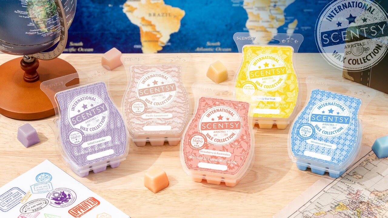 SCENTSY INTERNATIONAL WAX COLLECTION