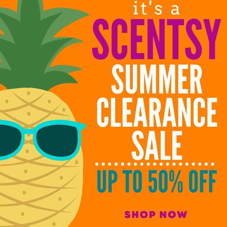 SCENTSY JUNE 2021 SUMMER CLEARANCE SALE SHOP NOW