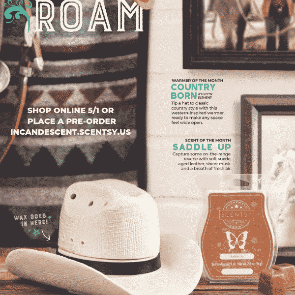 SADDLE UP SCENTSY ROOM SPRAY
