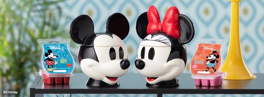 SCENTSY MICKEY AND MINNIE MOUSE BANNER 2021