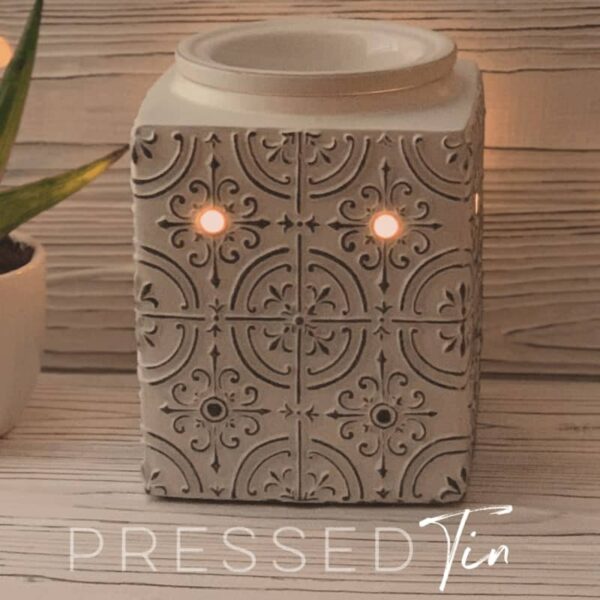 SCENTSY PRESSED TIN WARMER