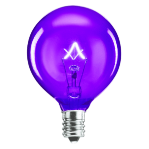 SCENTSY 25W PURPLE BULB