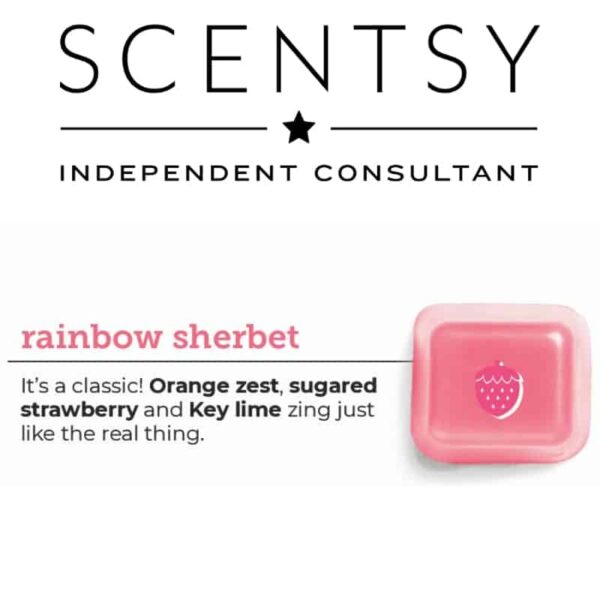 SCENTSY RAINBOW SHERBET