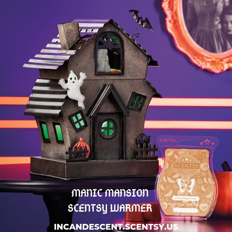 SCENTSY SEPTEMBER 2019 WARMER OF THE MONTH MANIC MANSION