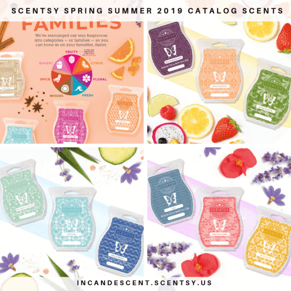 NEW! SCENTSY SPRING SUMMER 2019 CATALOG INFO Incandescent.Scentsy.us