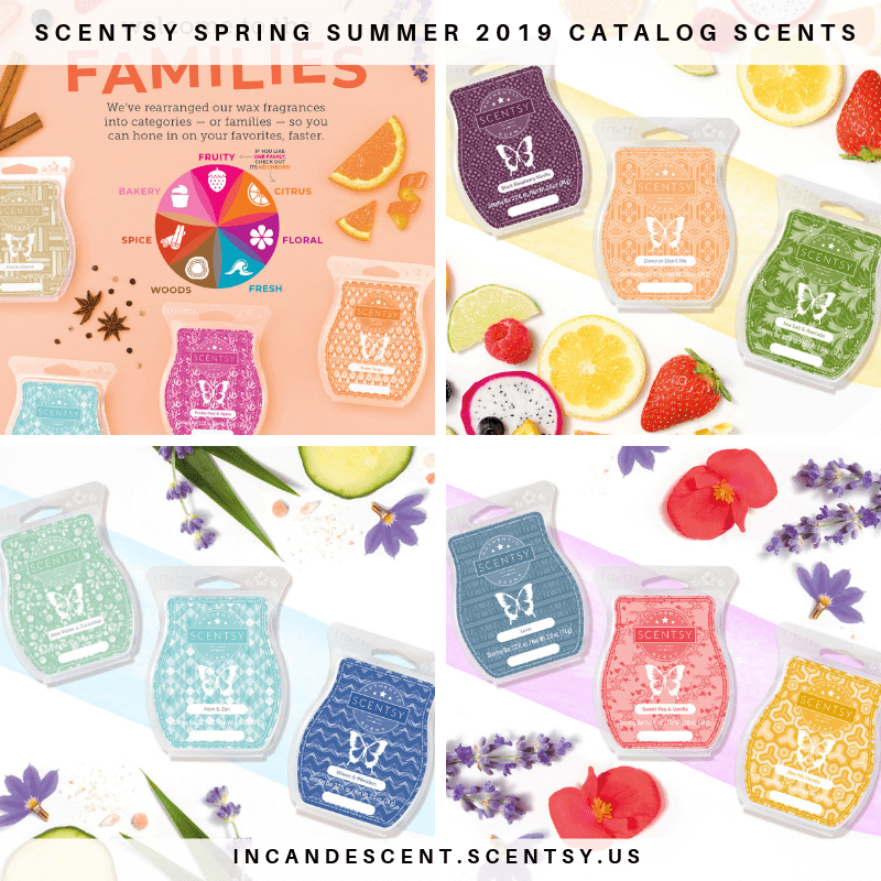 SCENTSY SPRING SUMMER 2019 CATALOG SCENTS & FRAGRANCES