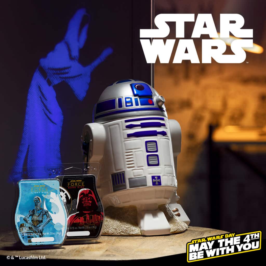 SCENTSY STAR WARS R2D2 WARMER SCENTSY STAR WARS R2D2 WARMER