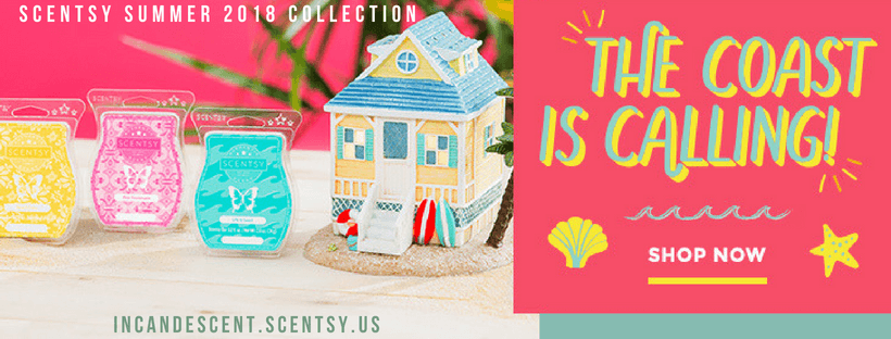 SCENTSY SUMMER COLLECTION 2018