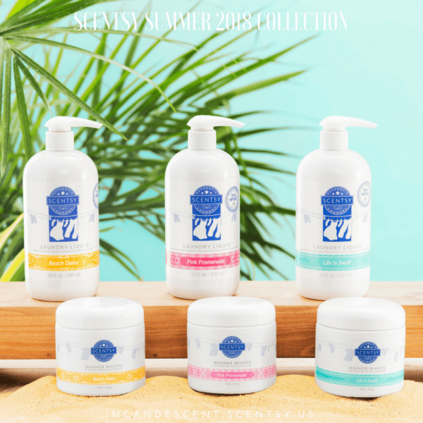 BEACH DAISY SCENTSY LAUNDRY BUNDLE