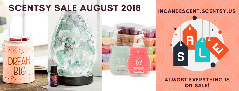 SCENTSY AUGUST 2018 SALE