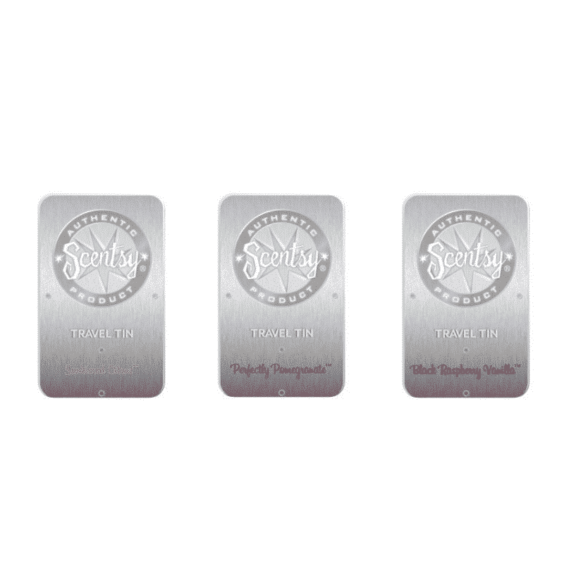 SCENTSY TRAVEL TINS SCENTSY TRAVEL TINS