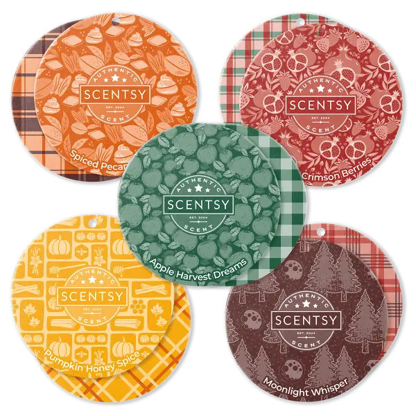 Harvest 2025 Scentsy Scent Circle 5 Pack