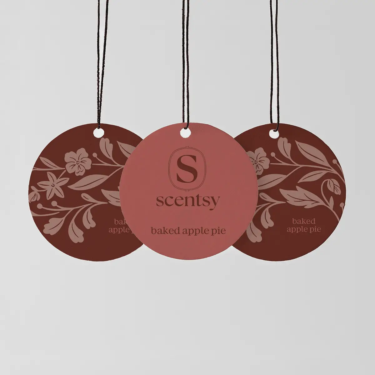 Baked Apple Pie Scentsy Scent Circle 3 Pack Bundle