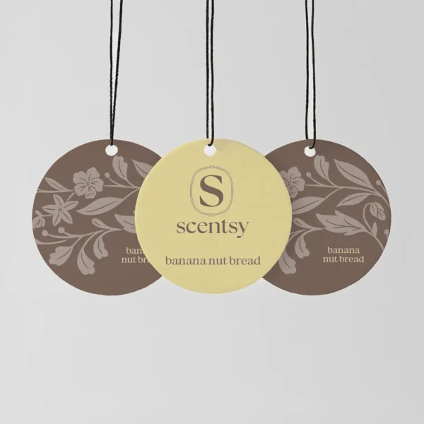 Banana Nut Bread Scentsy Scent Circle 3 Pack