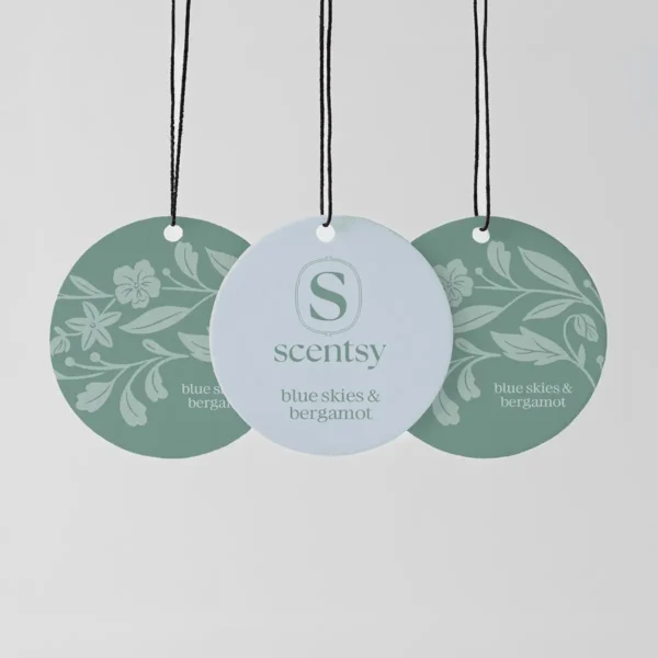 Blue Skies & Bergamot Scentsy Scent Circle 3 Pack