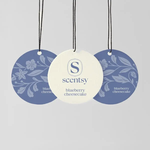 Blueberry Cheesecake Scentsy Scent Circle 3 Pack Bundle