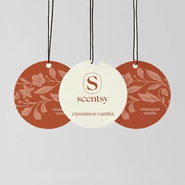Cinnamon Vanilla Scentsy Scent Circle 3 Pack Bundle
