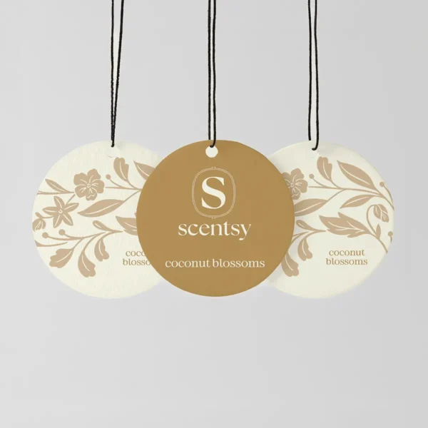 Coconut Blossoms Scentsy Scent Circle 3 Pack