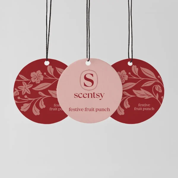 Festive Fruit Punch Scentsy Scent Circle 3 Pack