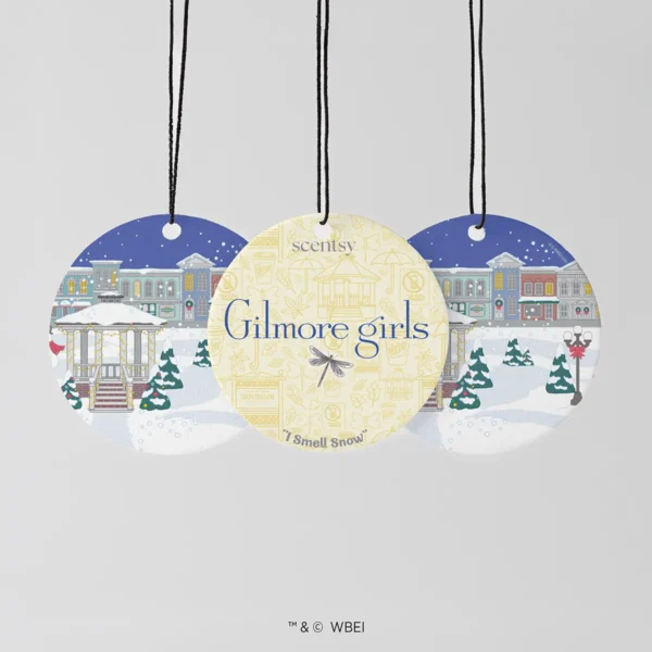Scentscentcirclegilmoregirlsismellsnow3Packdoublesidedpackshotr12026Pws_Highres Gilmore Girls™ Scentsy Scent Circle 4 Pack