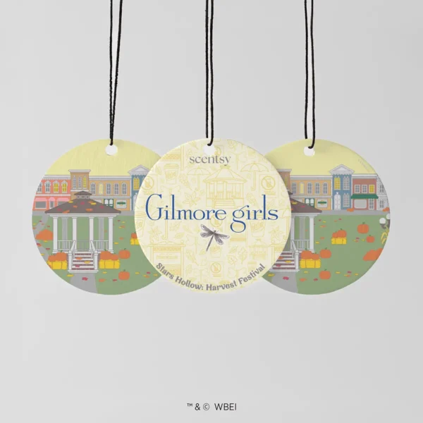 Scentscentcirclegilmoregirlsstarshollowharvestfestival3Packdoublesidedpackshotr12026Pws_Highres Gilmore Girls™ Scentsy Scent Circle 4 Pack
