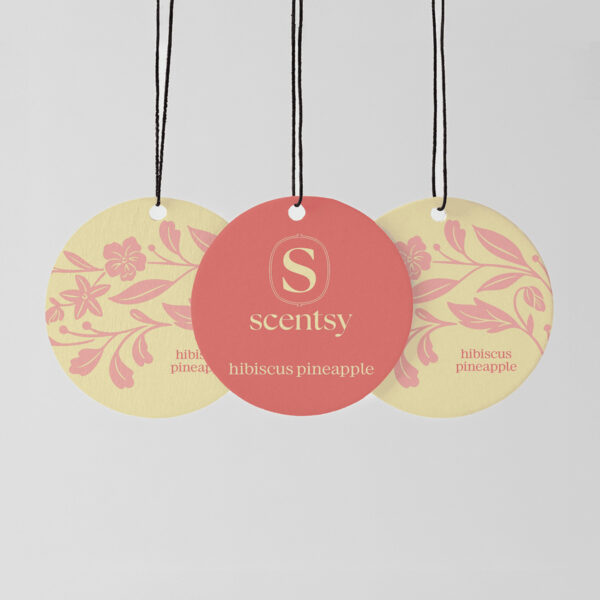 Hibiscus Pineapple Scentsy Scent Circle 3 Pack