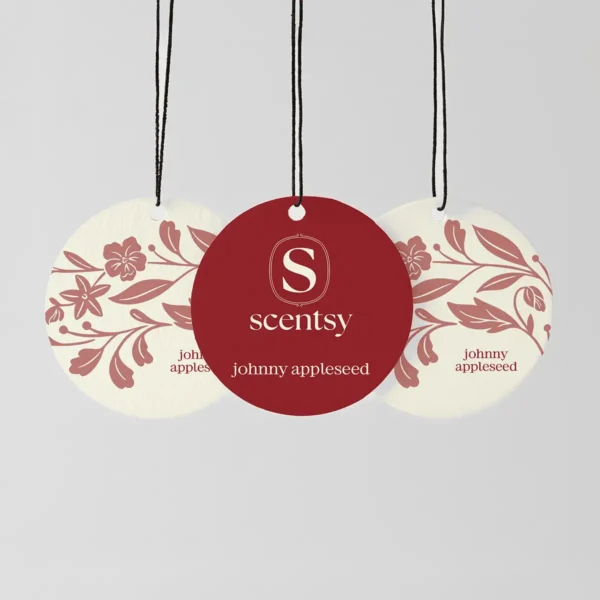 Johnny Appleseed Scentsy Scent Circle 3 Pack Bundle