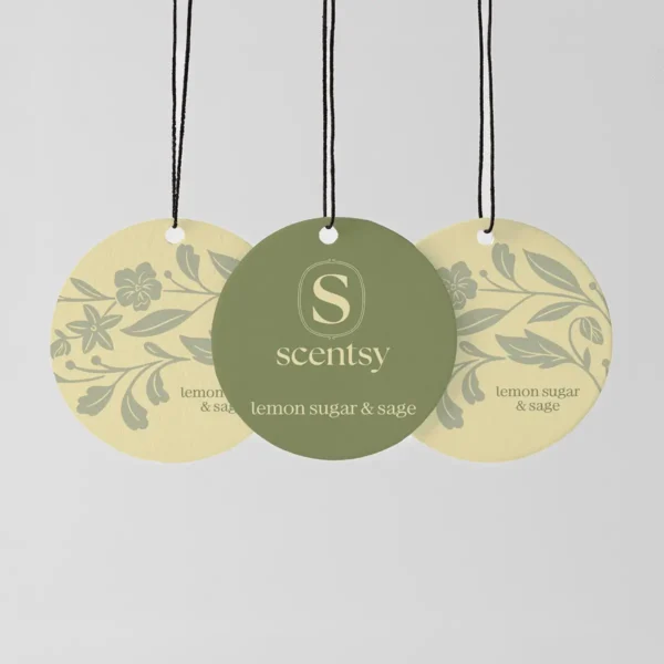 Lemon Sugar & Sage Scentsy Scent Circle 3 Pack