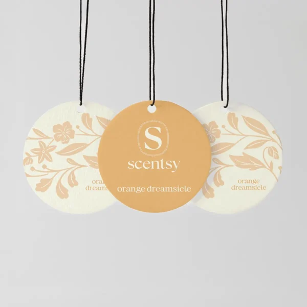 Orange Dreamsicle Scentsy Scent Circle 3 Pack