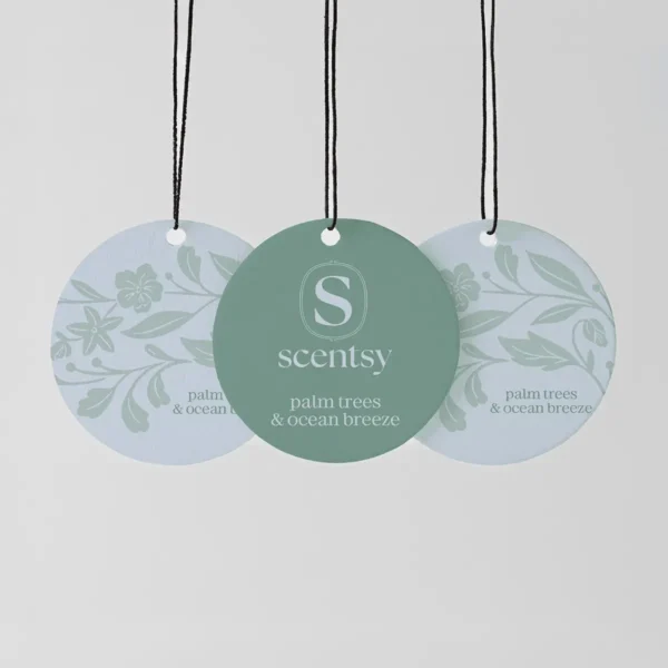 Palm Trees & Ocean Breeze Scentsy Scent Circle 3 Pack
