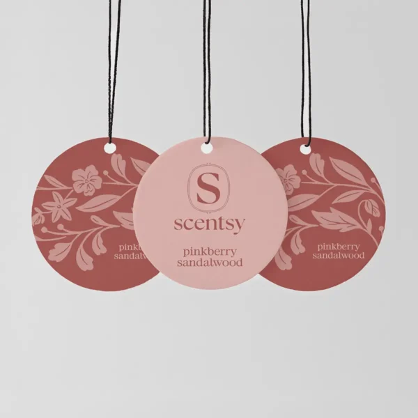 Pinkberry Sandalwood Scentsy Circle 3 Pack Bundle