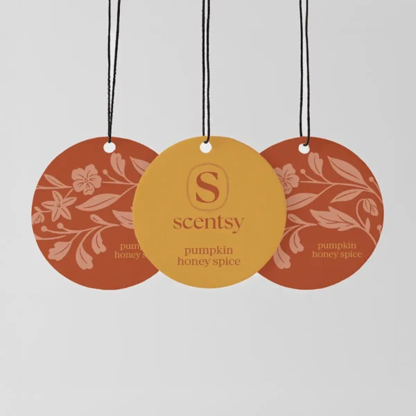 Pumpkin Honey Spice Scentsy Scent Circle 3 Pack