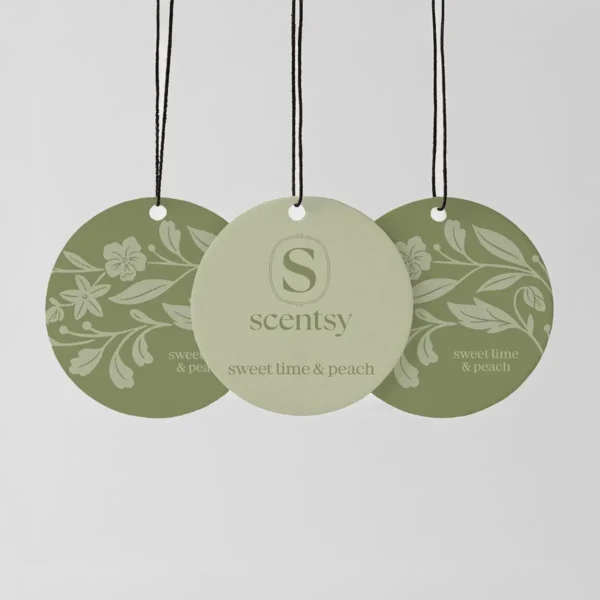 Sweet Lime & Peach Scentsy Scent Circle 3 Pack