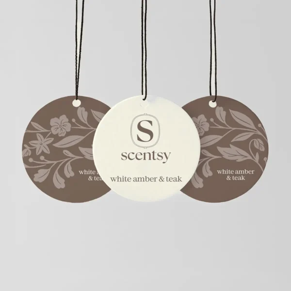 White Amber & Teak Scentsy Scent Circle