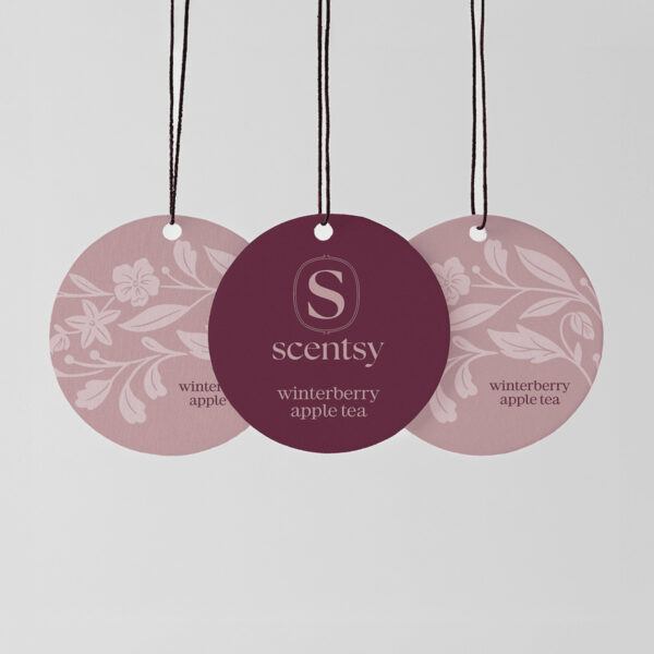 Winterberry Apple Tea Scentsy Scent Circle 3 Pack Bundle