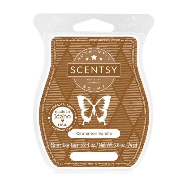 Cinnamon Vanilla Scentsy Bar