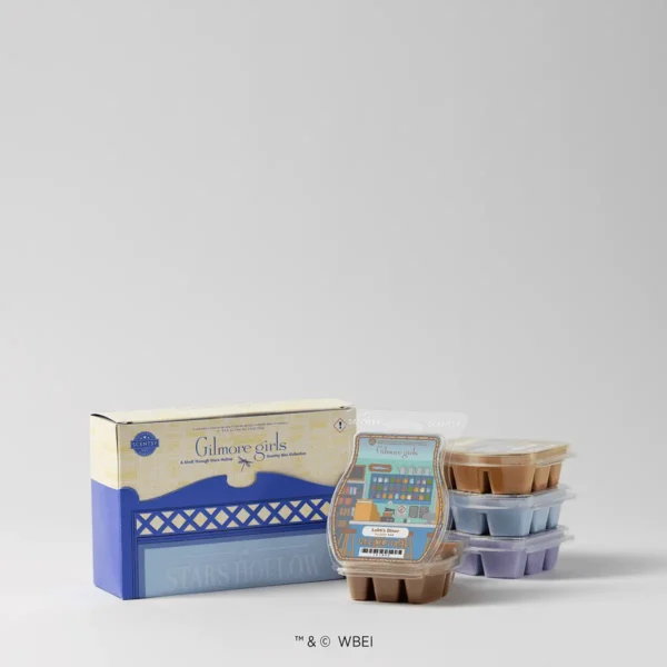 SCENTWaxCollectionGilmoreGirlsPACKSHOTR132026PWS_highres (1) Gilmore Girls™ Scentsy Wax Collection | A Stroll Through Stars Hollow