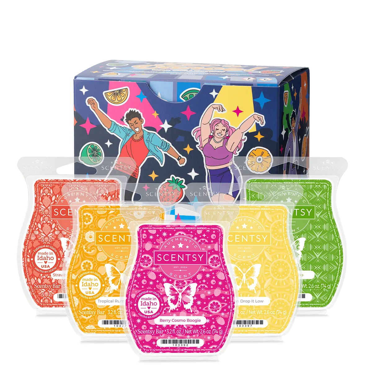 Let's Dance Scentsy Wax Bar Collection 2025