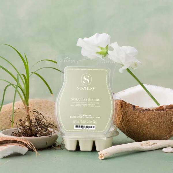 Scentwaxseagrasssandr13_Highres Seagrass & Sand Scentsy Wax Bar