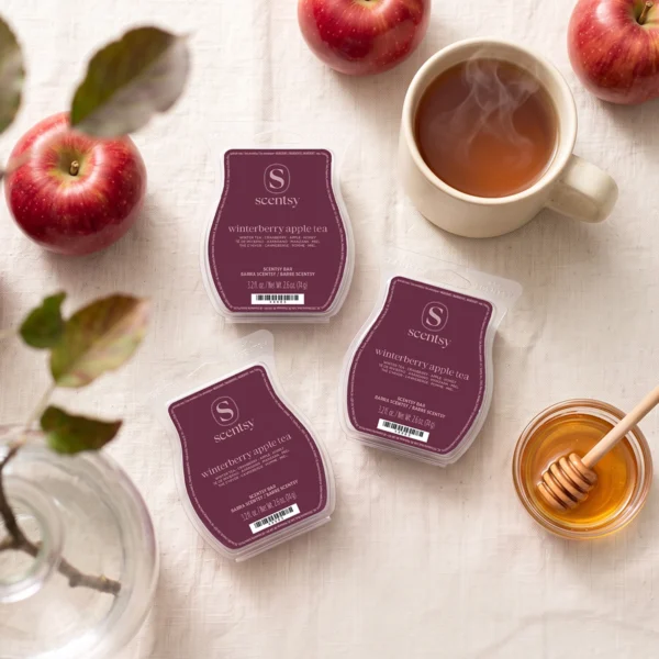 Scentwaxwinterberryappletea293D5Bb6097Fb4C6891D0A7676Eeb2139_Highres Winterberry Apple Tea 3 Scentsy Bar Bundle