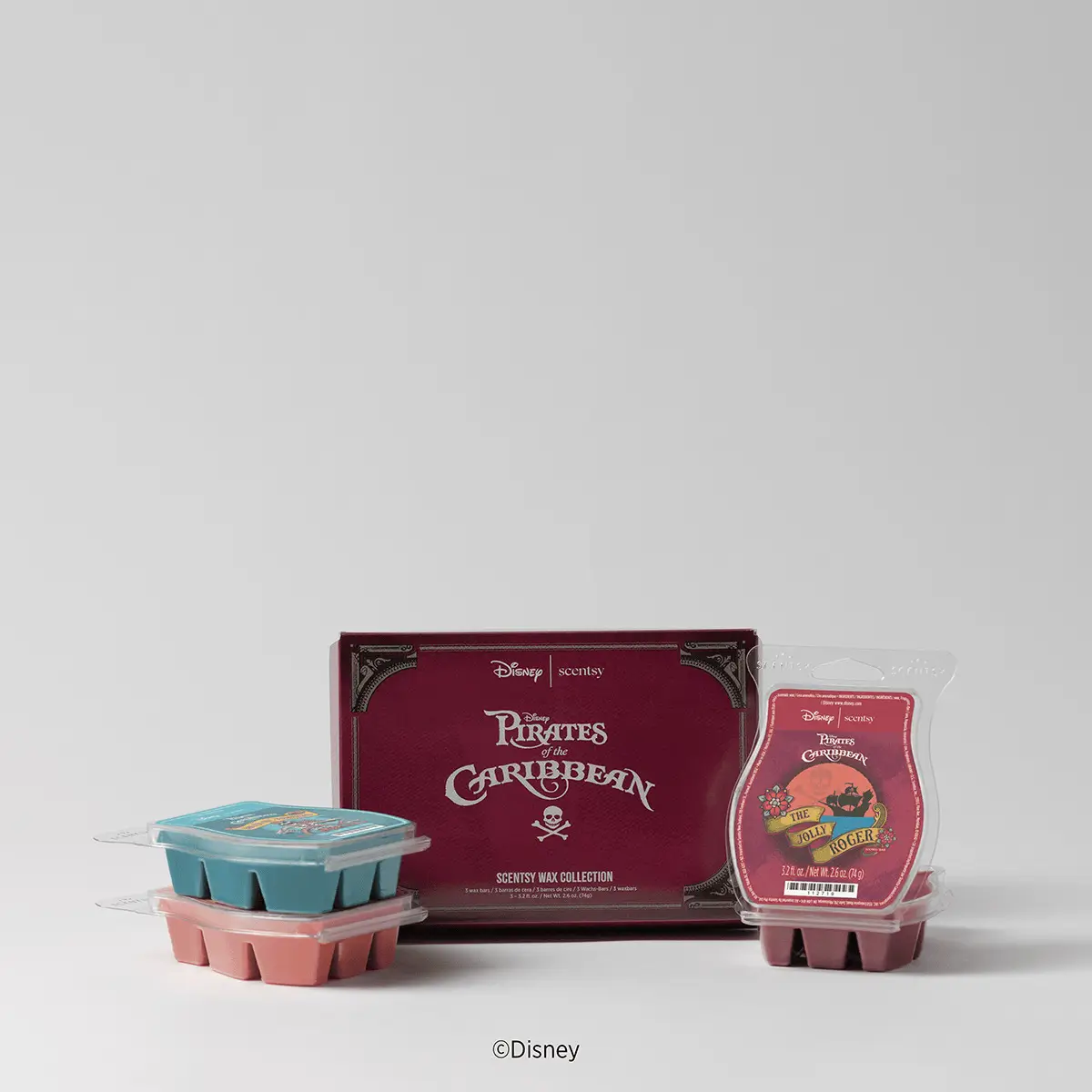Scentwaxcollectionpiratesofthecaribbeanpackshotr132026Pws_Highres Disney Pirates of the Caribbean™ Scentsy Wax Collection