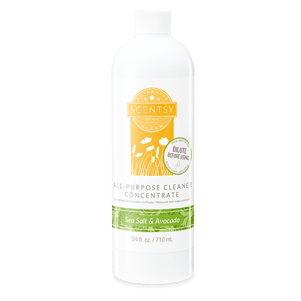 SEA SALT & AVOCADO SCENTSY ALL PURPOSE CLEANER CONCENTRATE