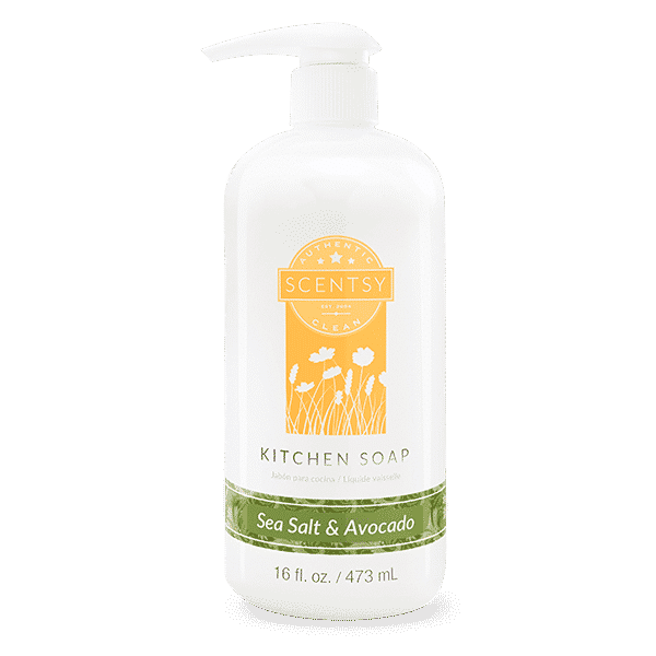 SEA SALT & AVOCADO SCENTSY KITCHEN SOAP