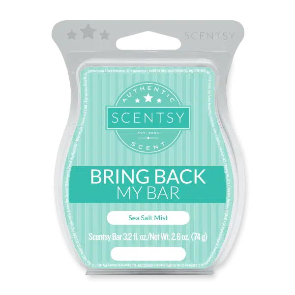 Sea Salt Mist Scentsy Bar BBMB July 2024 Incandescent.Scentsy.us